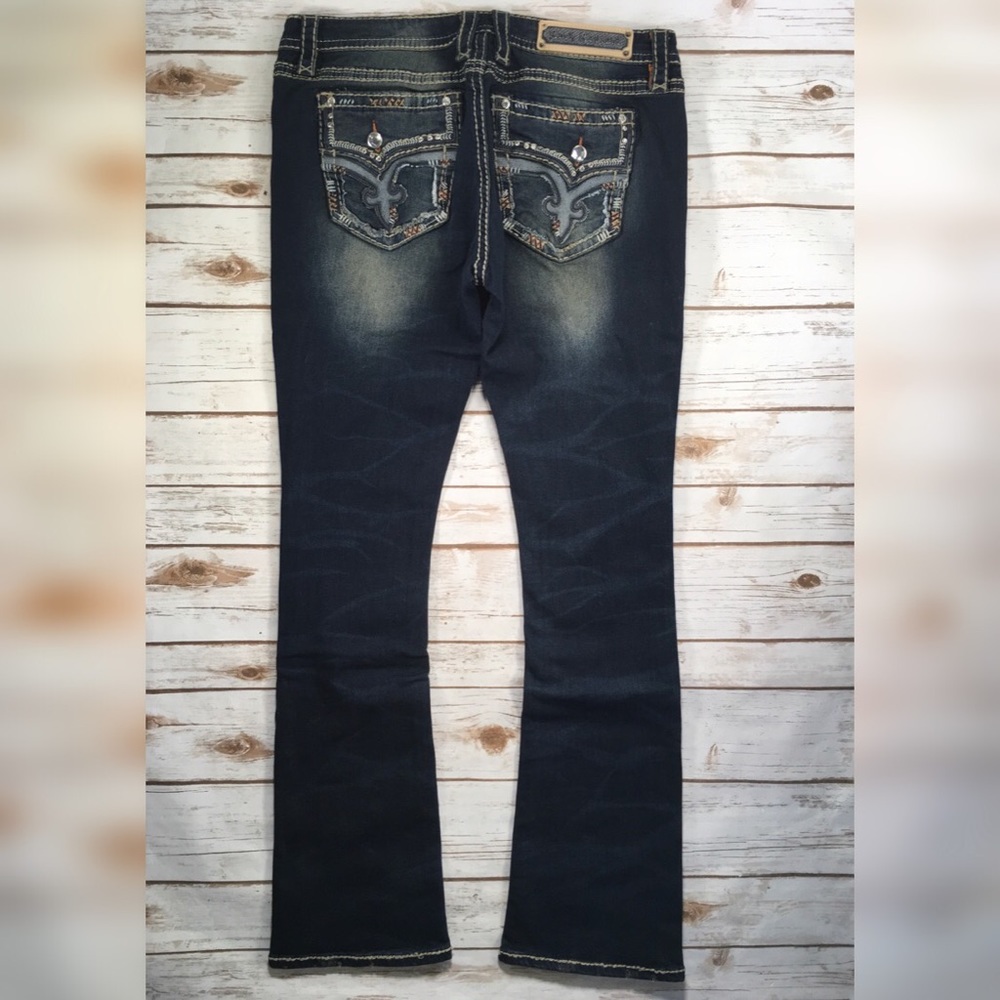 Rock Revival Low Rise Betty Bootcut Jeans FIRM$ - Picture 7 of 7